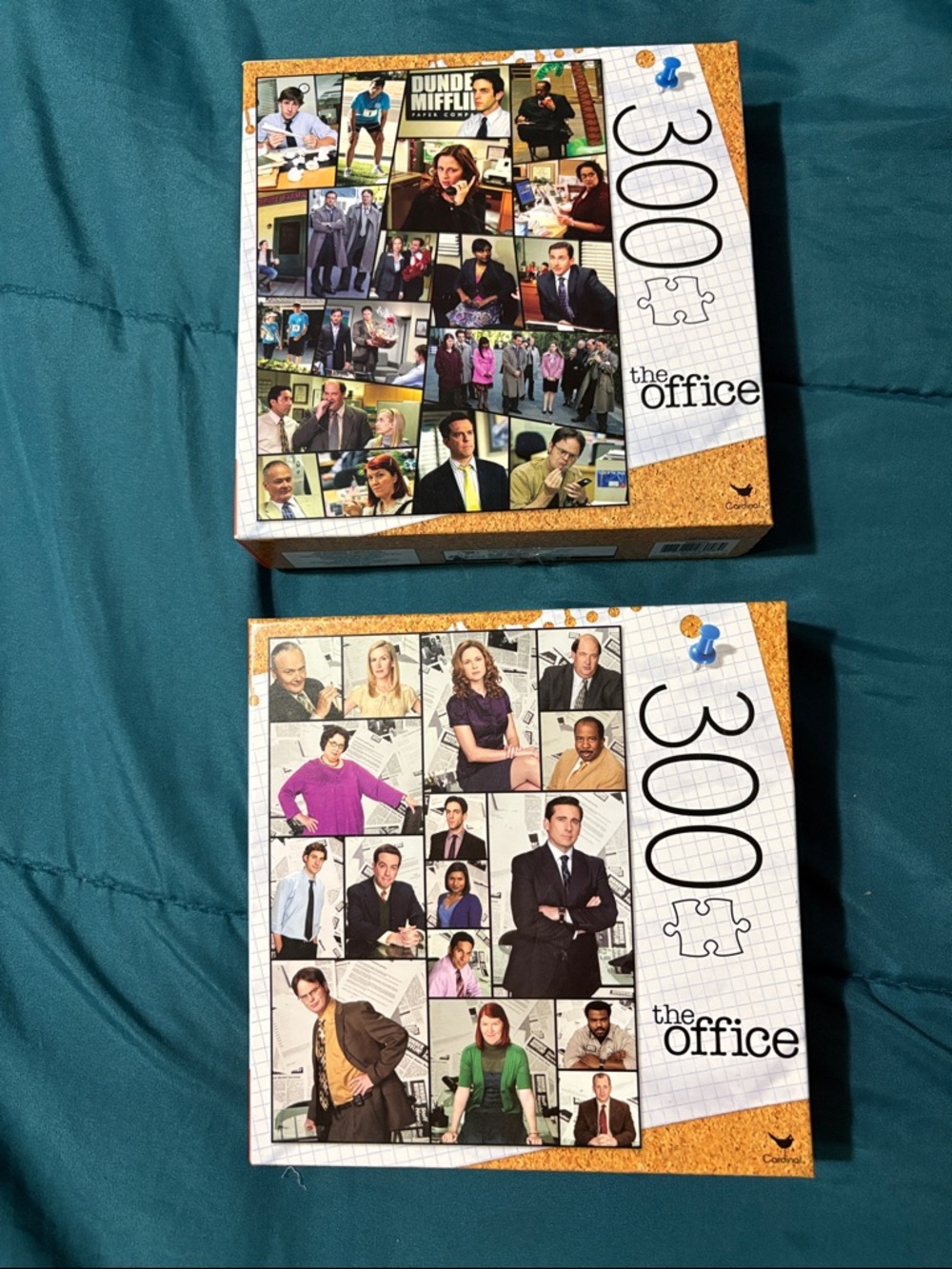 The Office 300-Piece Puzzle Set - Orange & White Collage New & Unopen